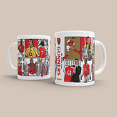 Arsenal Dream Team Legends 3D Doodle Art - 11oz Ceramic Mug